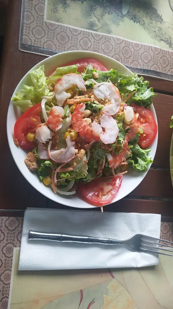 Salade Aux Crevettes Roses